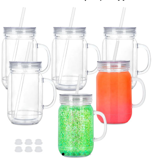 Customize 20oz Mason Jar