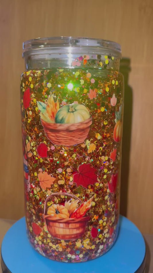 Fall Gnomes 16oz Plastic